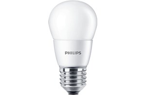 LED-Lampe Tropfenform matt 7/60W 827 806 lm E27 Philips