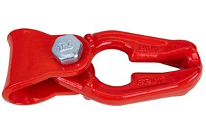 Seilgleitbügel FTF 6 mit Einhängeöse für 8 mm rot