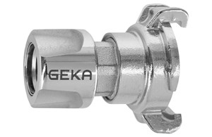 GEKA Plus Stecksystem-Übergangstück mit Klaue und Steckbuchse Karasto
