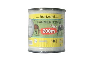 Weidezaunband 20 mm Farmer T20-W Horizont