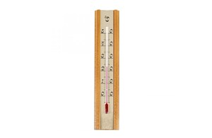 Zimmer-Thermometer 20,5 cm Eiche