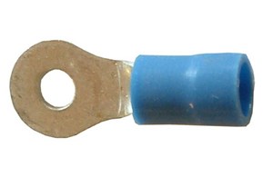 Ring-Kabelschuh blau