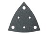 Haft-Dreieck-Schleifblätter gelocht 80 mm Korn 60 50 St. Fein