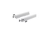 AT Set Zarge H94 L500 silber inkl. Frontbef. Hettich 9150619