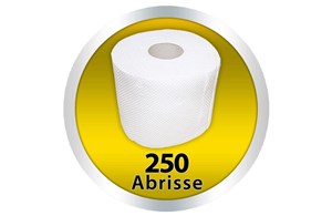 Toilettenpapier Zellstoff 3-lagig 8 x 250 Blatt Euroseptica