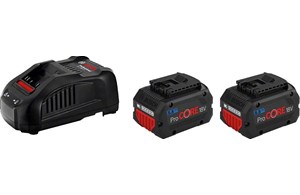 Basis-Set 18 V ProCore 2x 5,5 Ah + Ladegerät GAL 1880 CV PROFESSIONAL Bosch