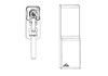 793508 Patio Alversa Verstärkungsteile-Set R01.1 natursilber Roto