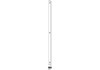 9-48687-46-0-1 Ansatzstulp 20 mm rund oben silber GU