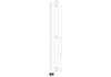 9-48687-46-0-8 Ansatzstulp 20 mm L= 405 mm rund oben Edelstahl GU