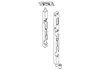 K-15668-01-0-1 Beutel Türkantriegel 16 mm für Automatic / MR GU