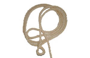 Gerüststricke Natur-Hanf Muffler